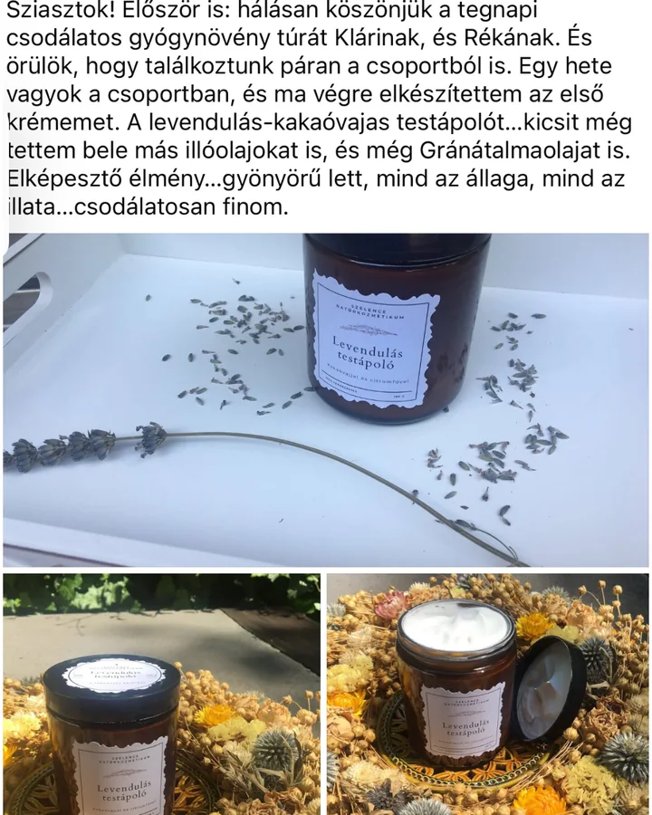 Naturéka klubtag visszajelzése a zárt csoportból — 12
